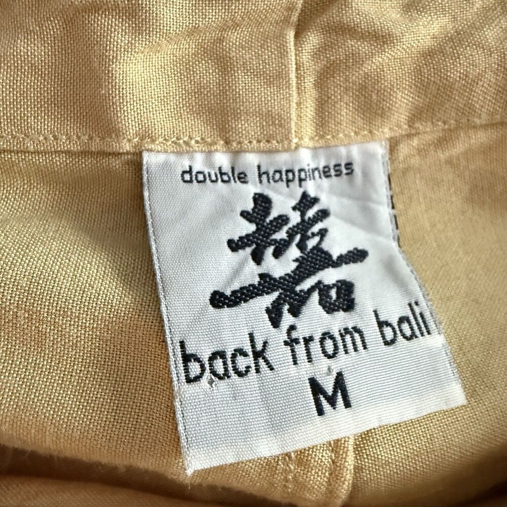 Back From Bali Rayon Wide Leg Beige Women’s Pants Size M - Picture 8 of 15